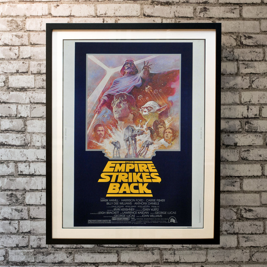 Original Movie Poster of Empire Strikes Back, The (1981R)