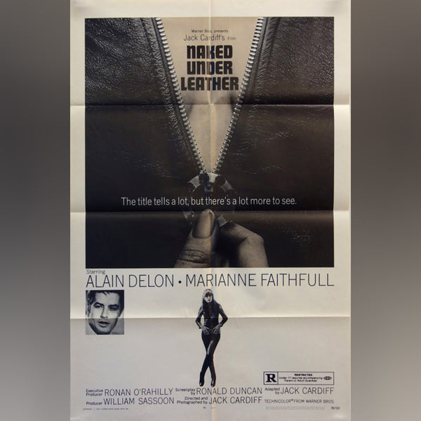 Original Movie Poster of Naked Under Leather (1970)