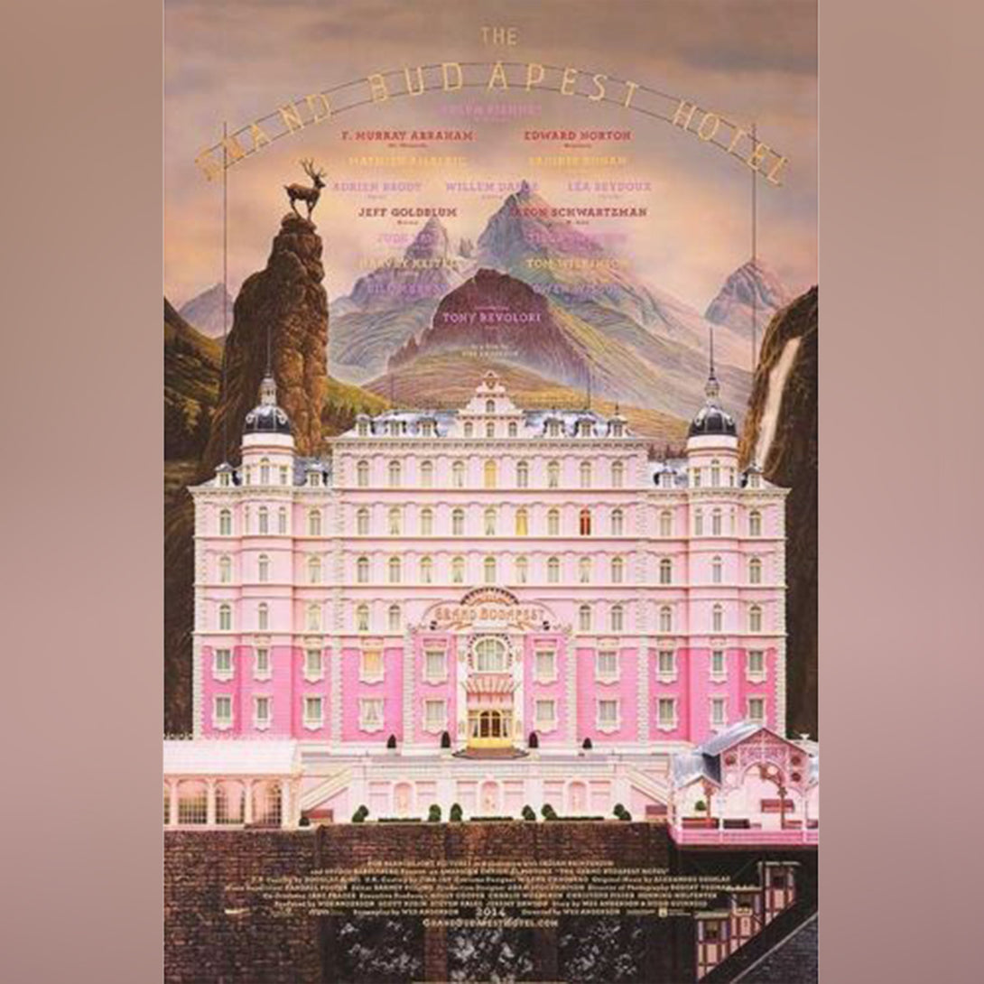 Original Movie Poster of Grand Budapest Hotel, The (2014)