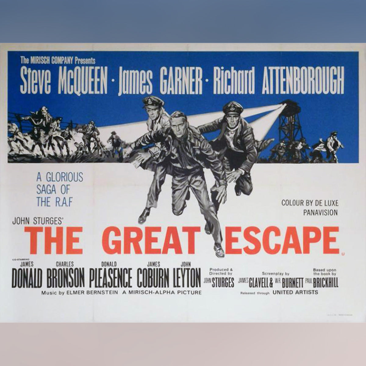Original Movie Poster of Great Escape, The (1970R)