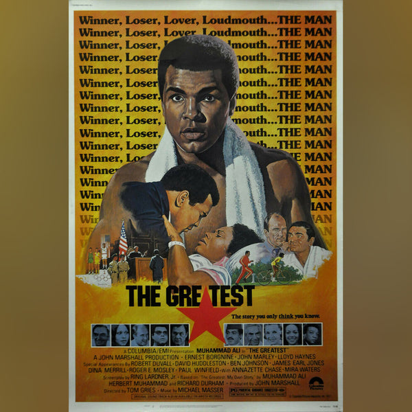 Original Movie Poster of The Greatest (1977)