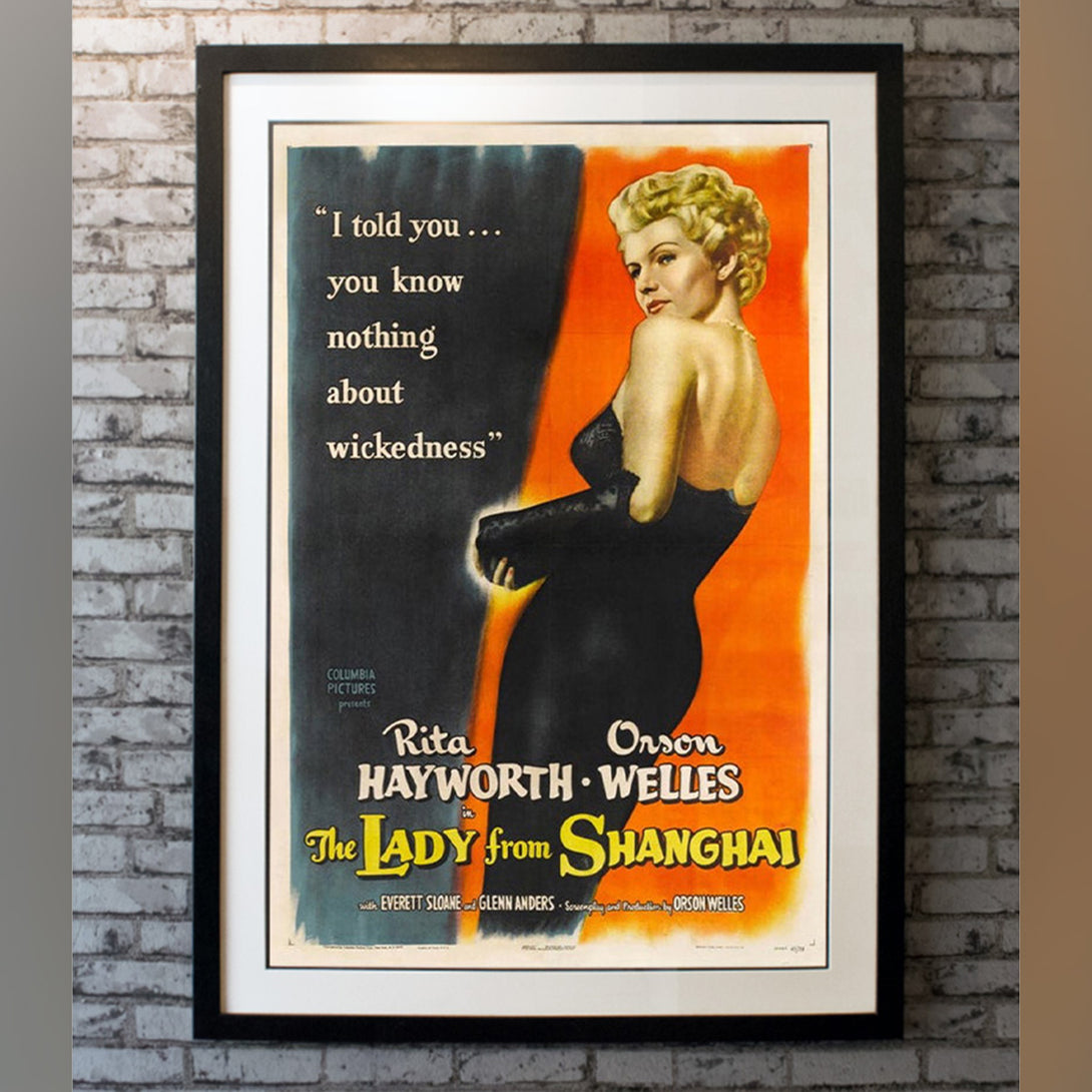 Original Movie Poster of Lady From Shanghai, The (1947)