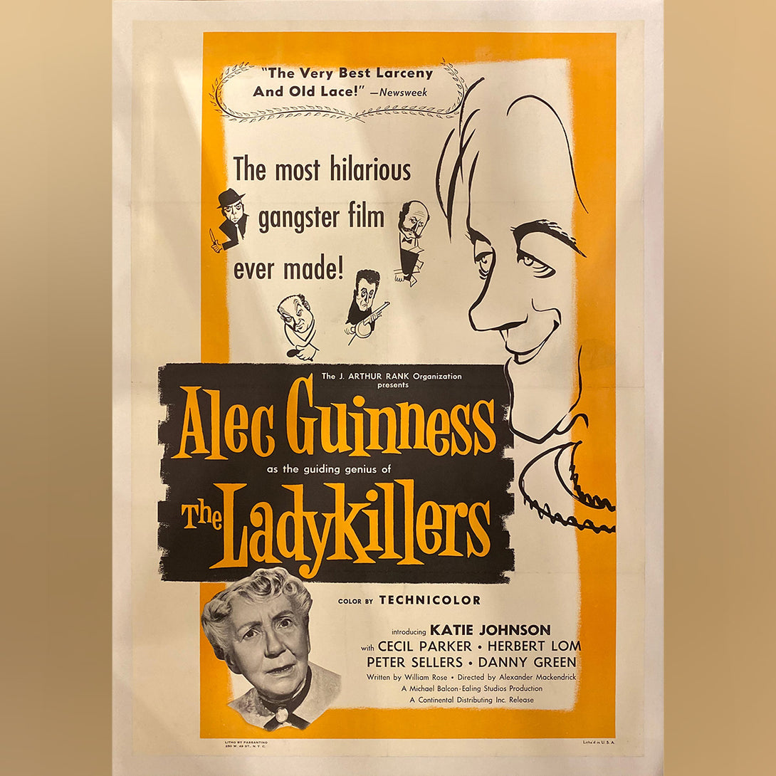 Original Movie Poster of Ladykillers, The (1955)