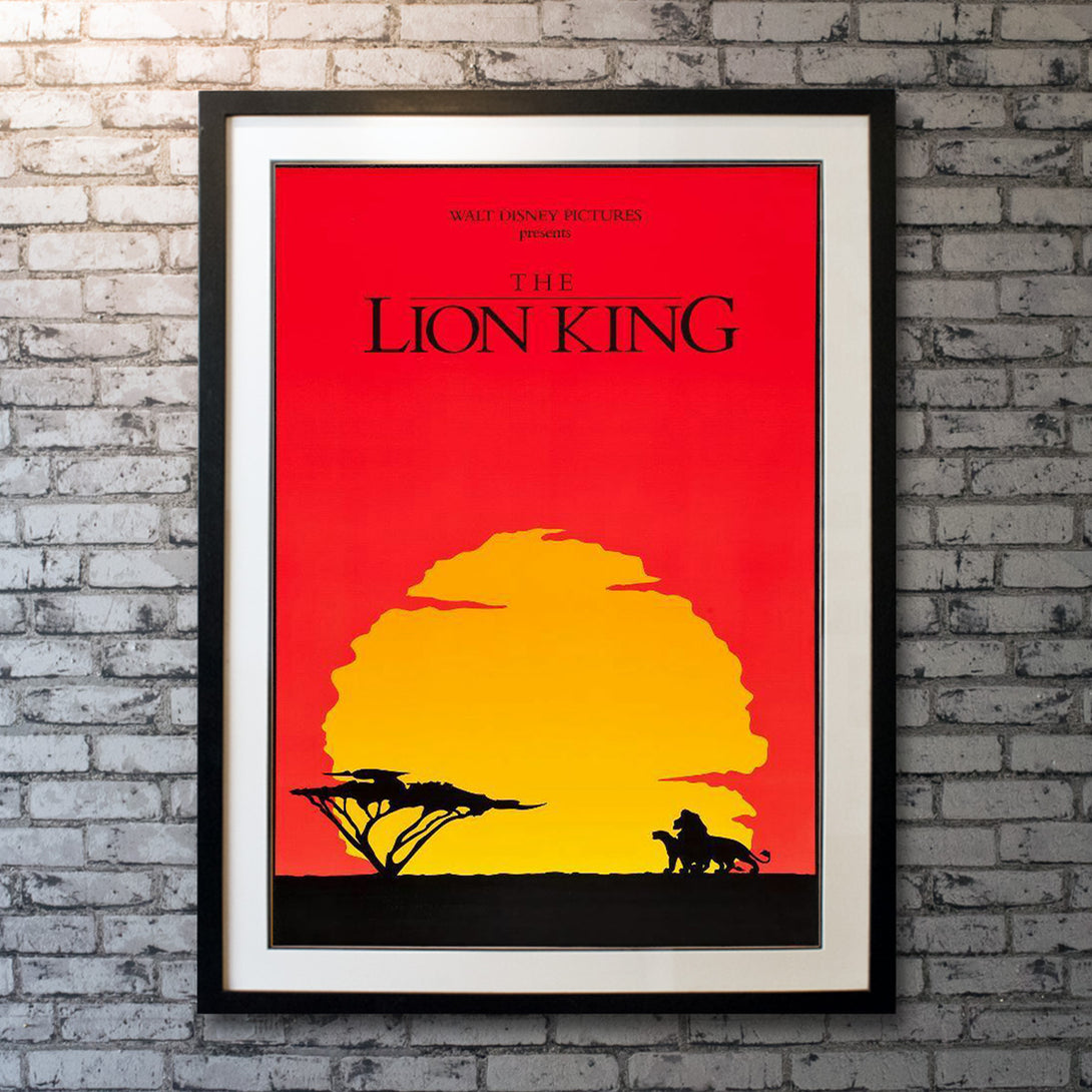 Original Movie Poster of The Lion King (1994)