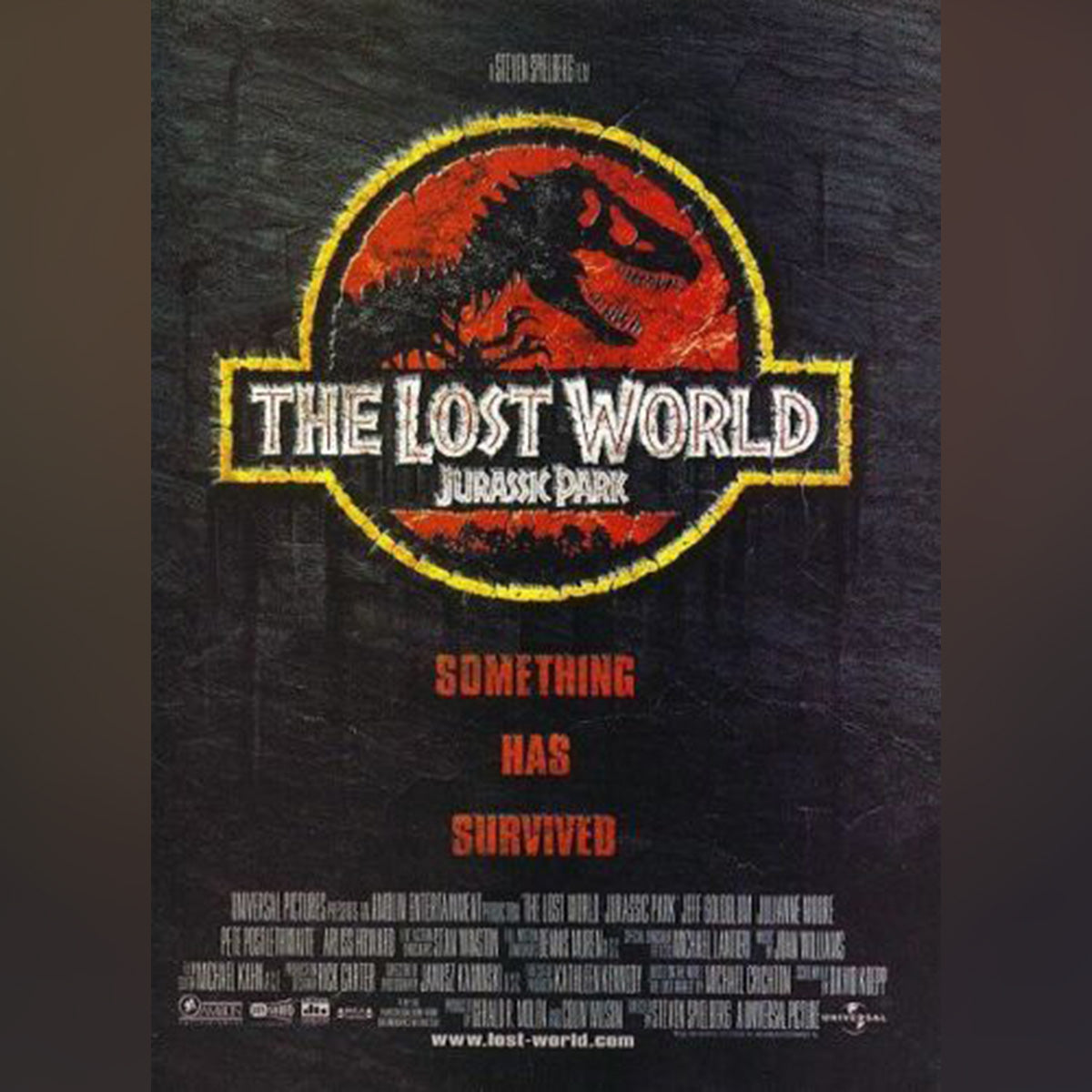 Original Movie Poster of The Lost World: Jurassic Park (1997)