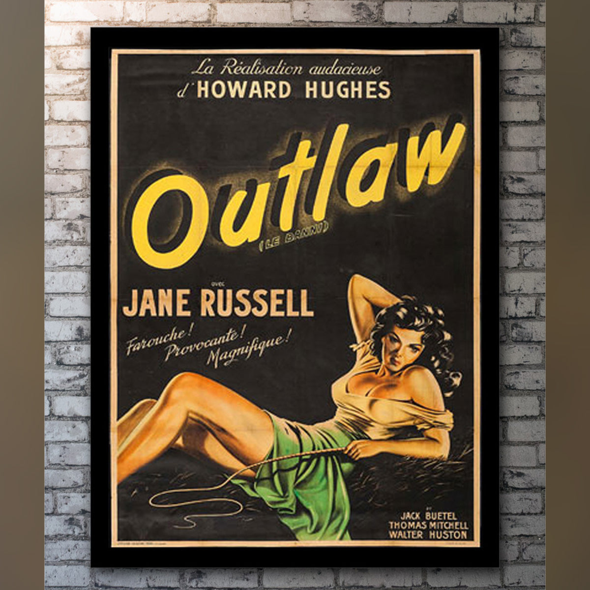 Original Movie Poster of Outlaw, The (1943)