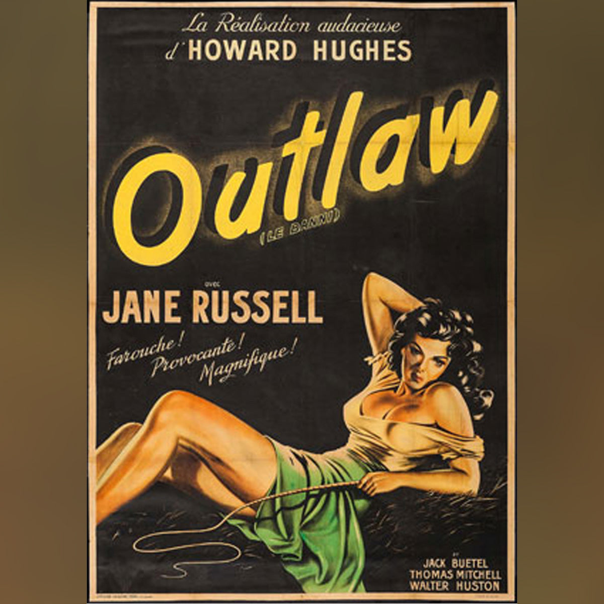 Original Movie Poster of Outlaw, The (1943)
