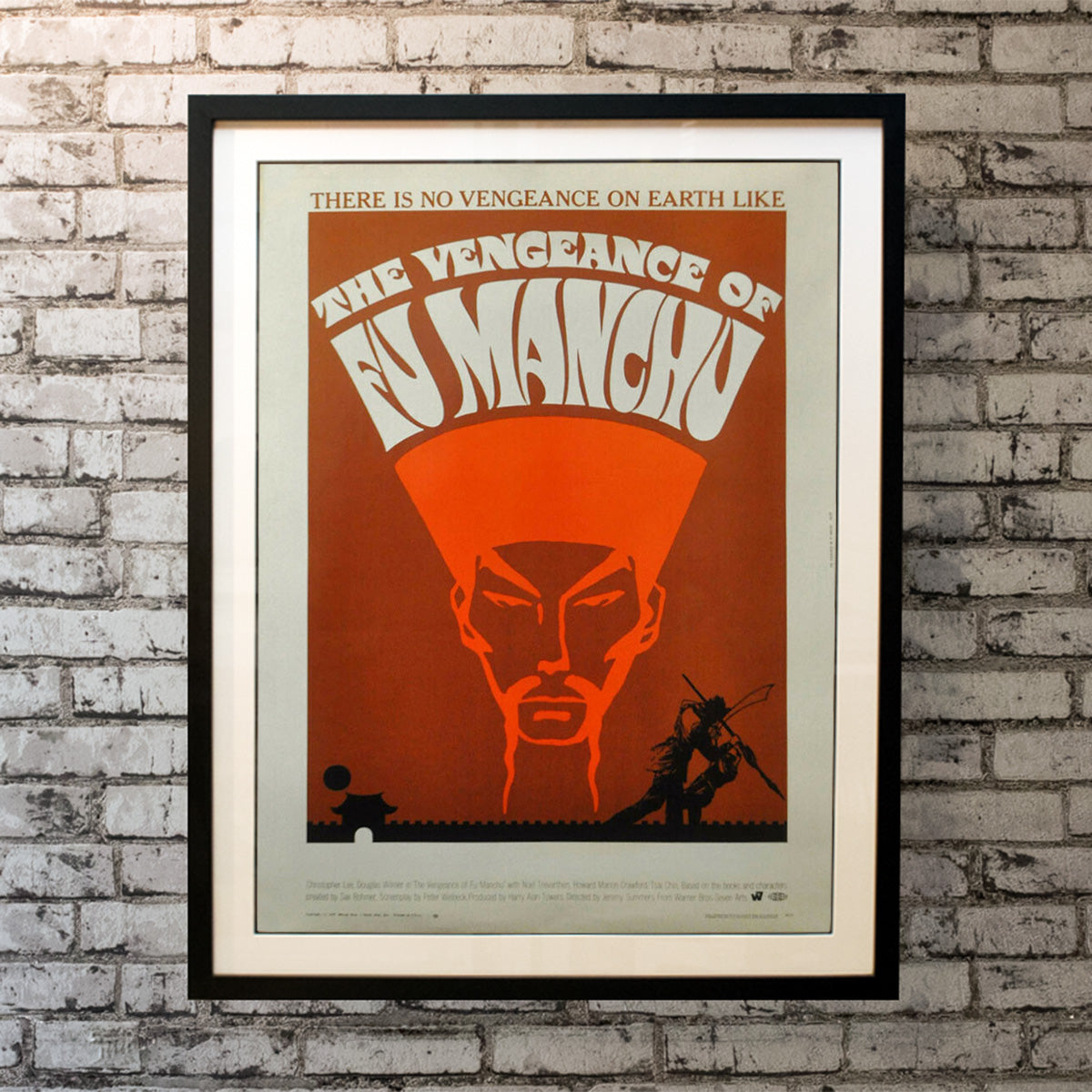 Original Movie Poster of The Vengeance Of Fu Manchu (1967)