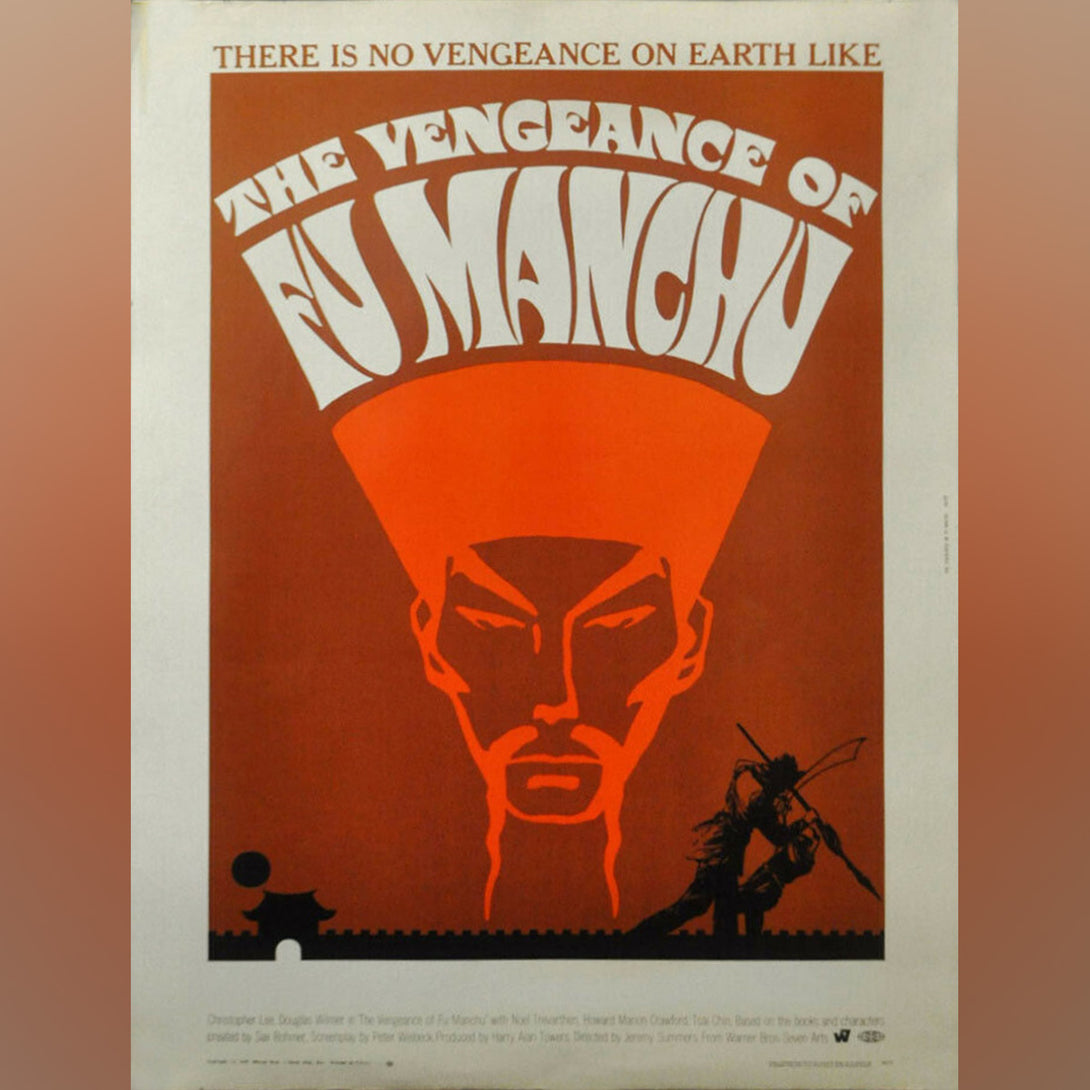 Original Movie Poster of The Vengeance Of Fu Manchu (1967)