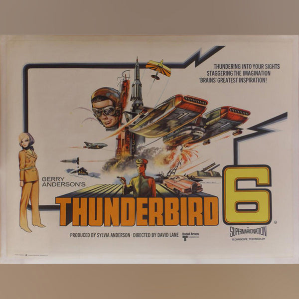 Original Movie Poster of Thunderbird 6 (1968)