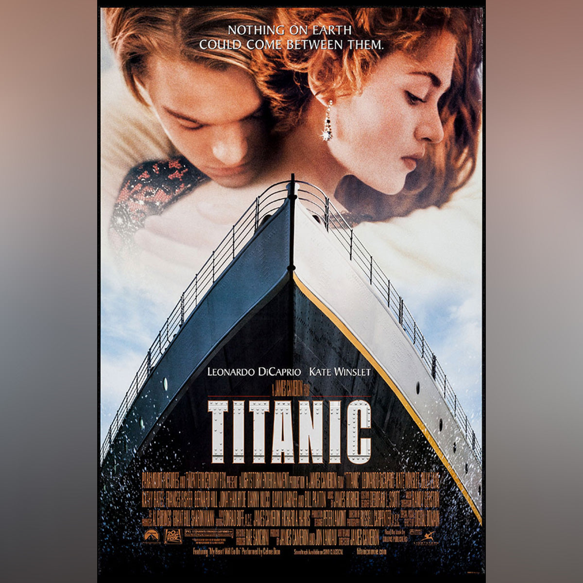 Original Movie Poster of Titanic (1997)