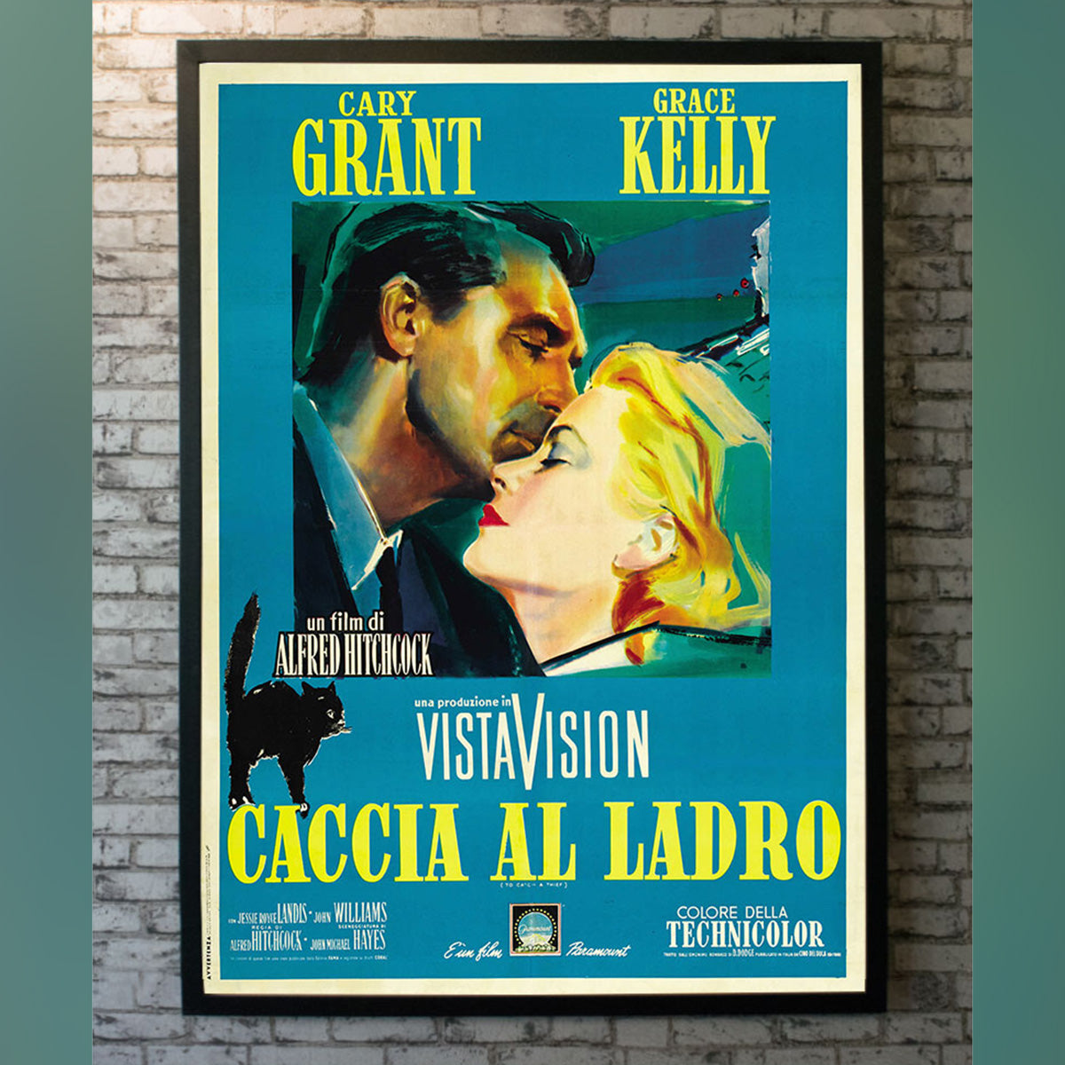 Original Movie Poster of To Catch A Thief (1961R)
