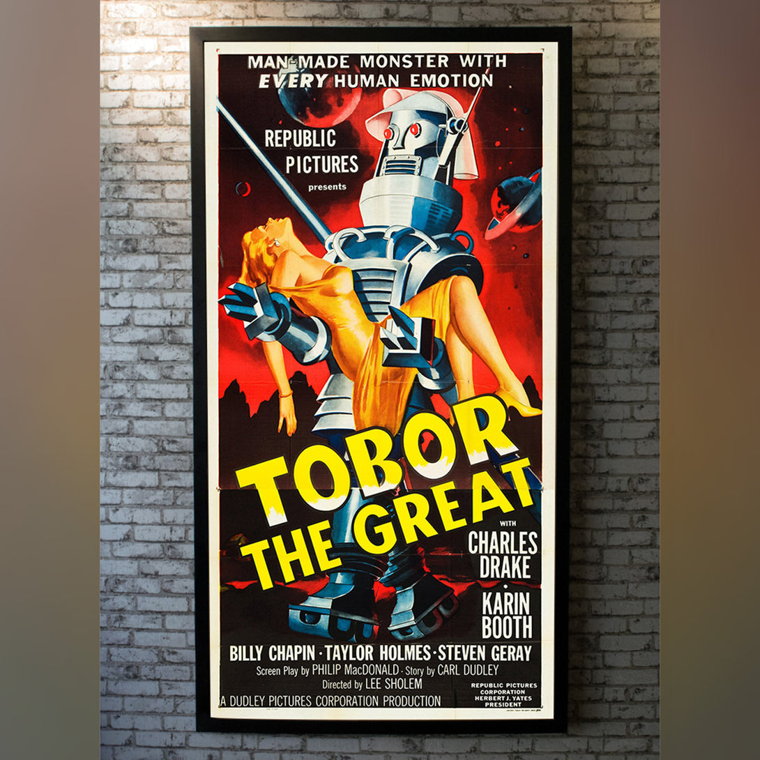 Original Movie Poster of Tobor The Great (1954)