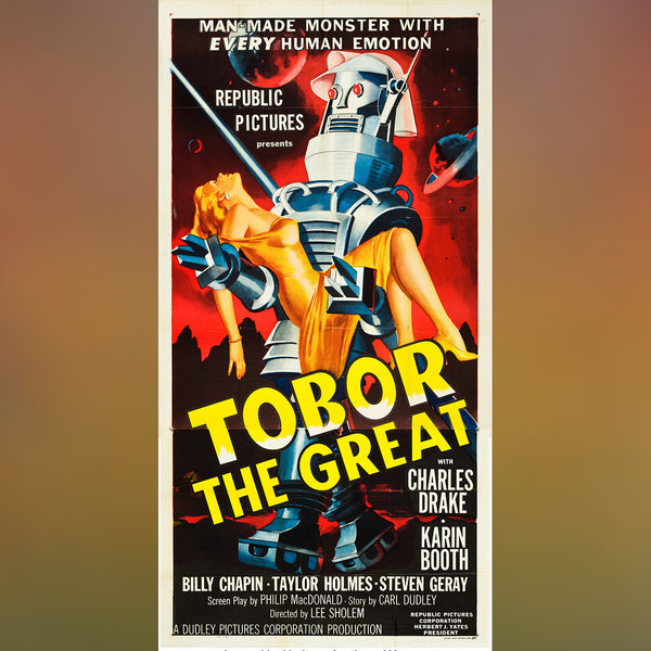 Original Movie Poster of Tobor The Great (1954)