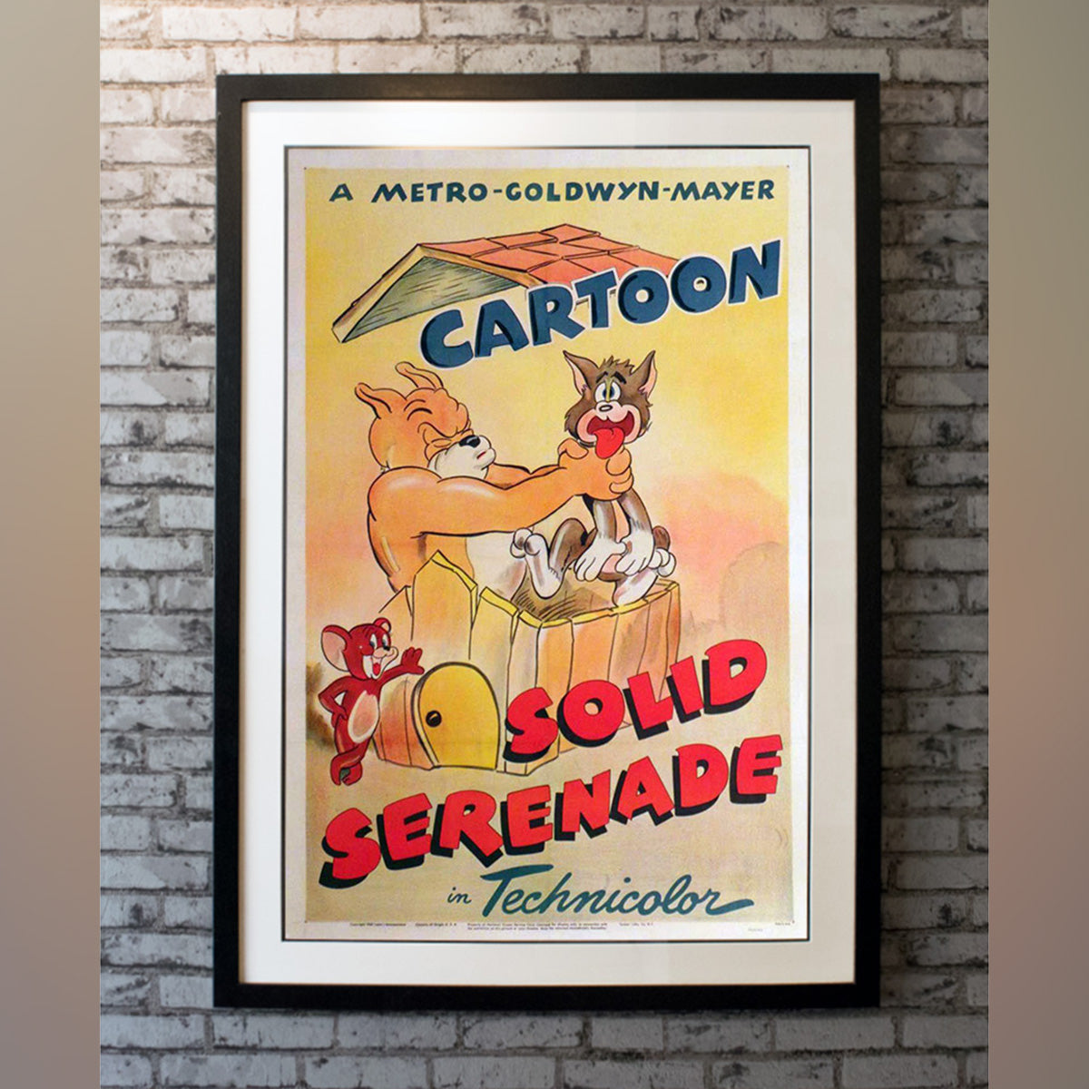 Original Movie Poster of Solid Serenade (1946)