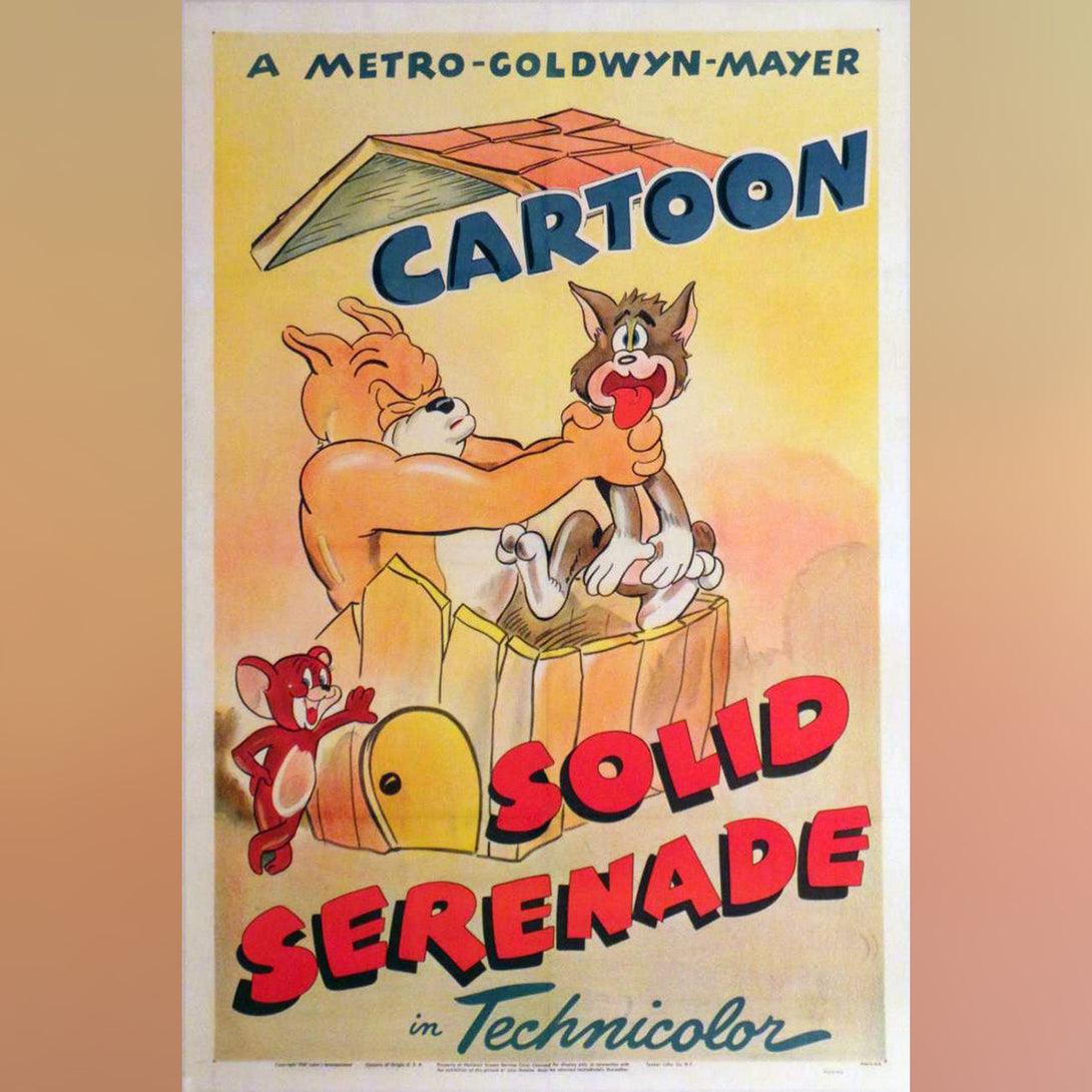 Original Movie Poster of Solid Serenade (1946)