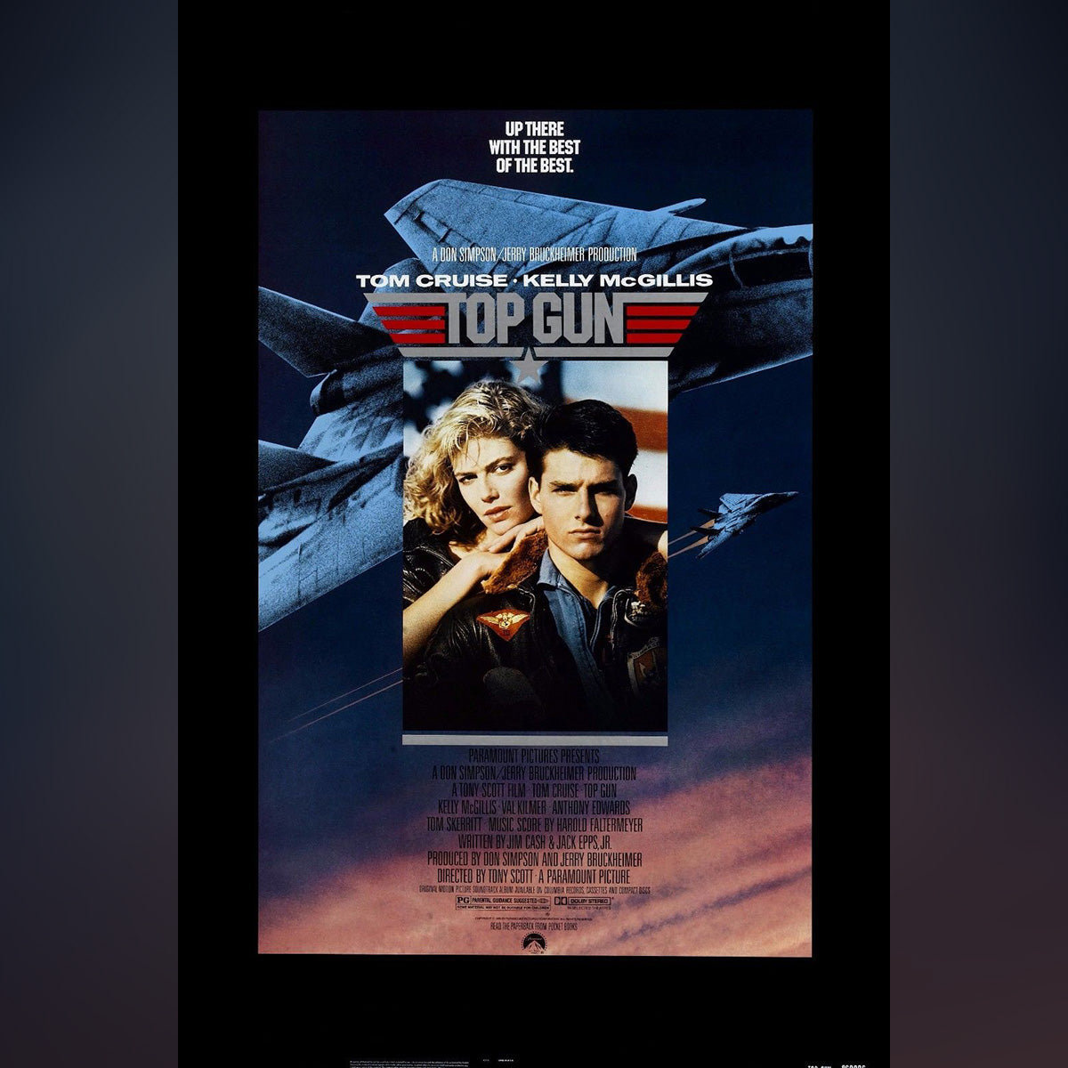 Original Movie Poster of Top Gun (1986)