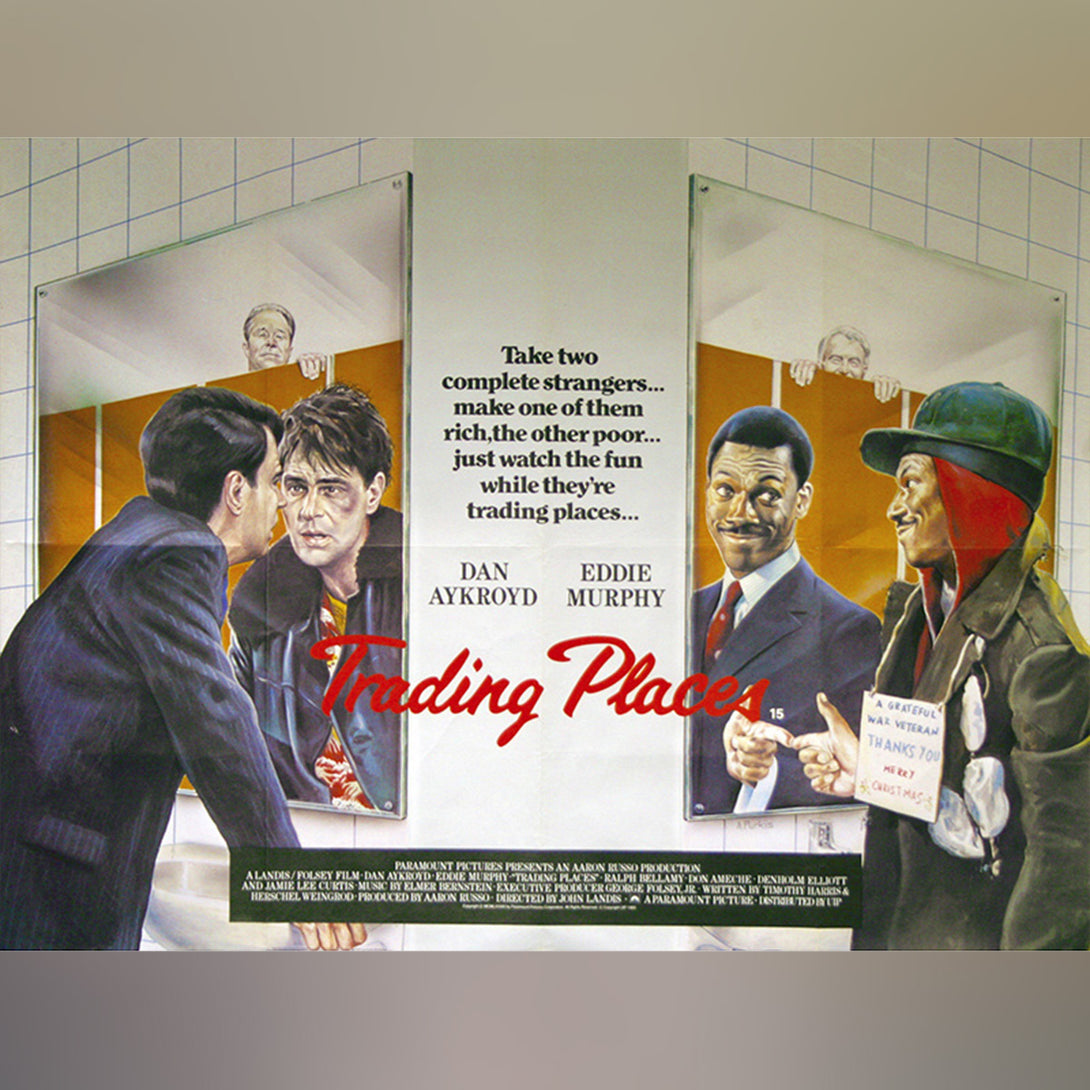 Original Movie Poster of Trading Places (1983)