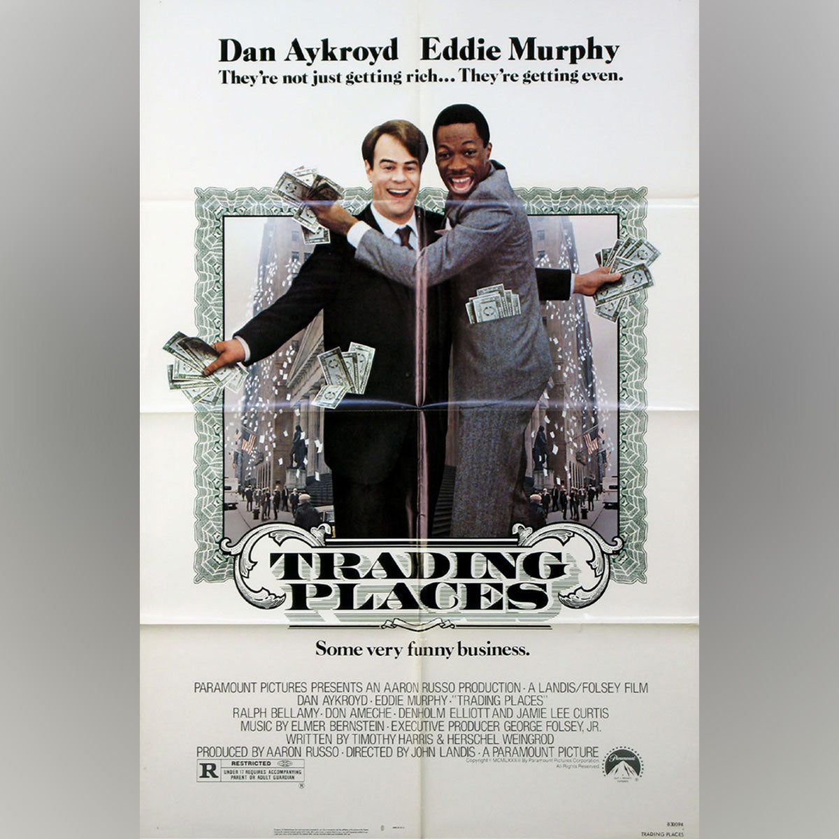 Original Movie Poster of Trading Places (1983)