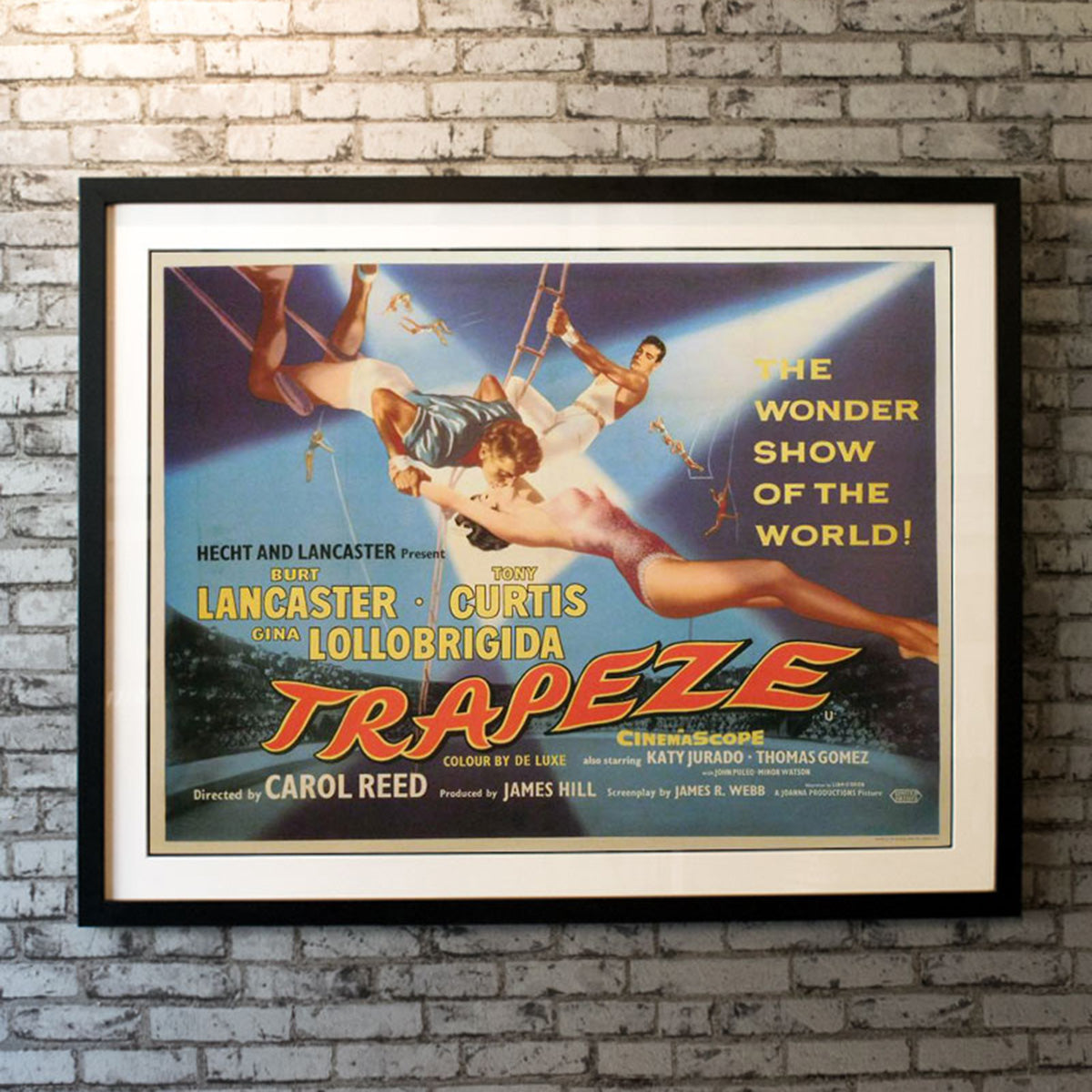 Original Movie Poster of Trapeze (1956)