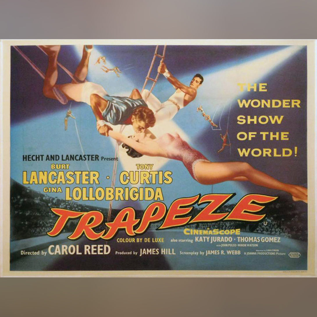 Original Movie Poster of Trapeze (1956)