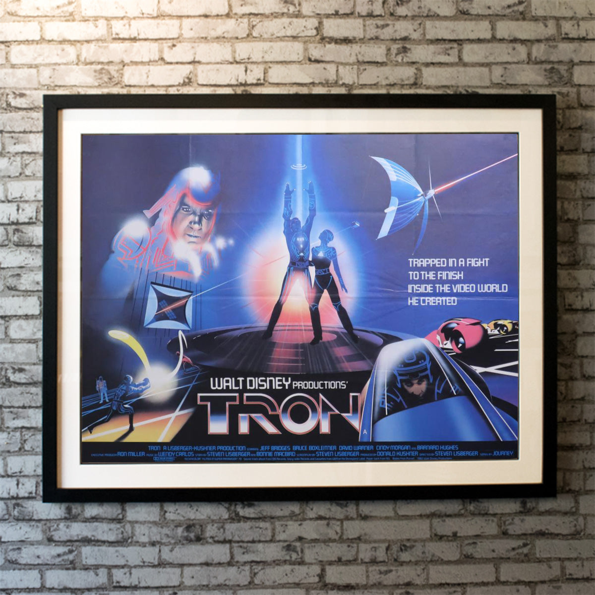 Original Movie Poster of Tron (1982)