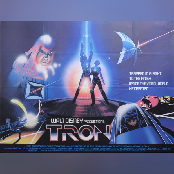 Original Movie Poster of Tron (1982)