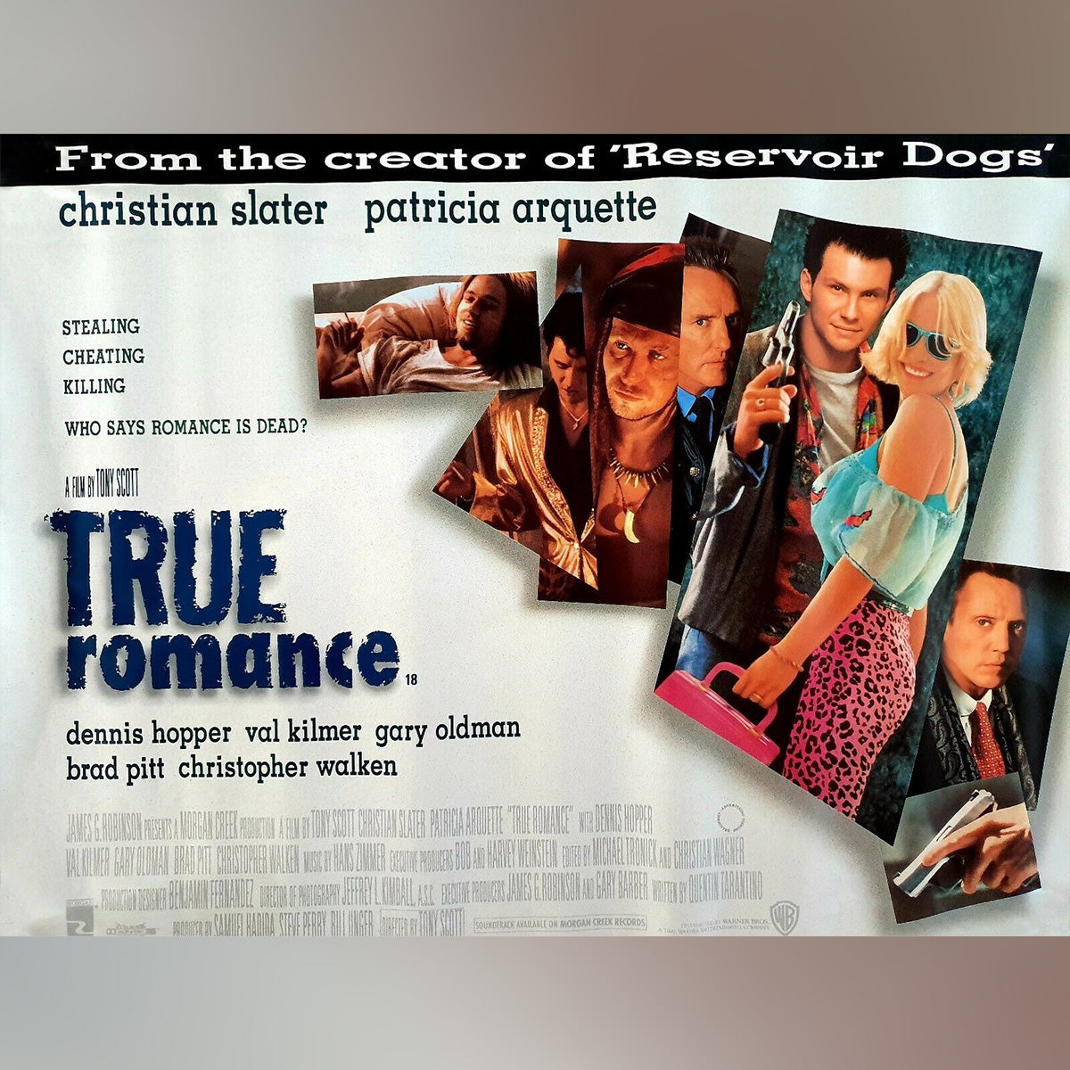 Original Movie Poster of True Romance (1993)