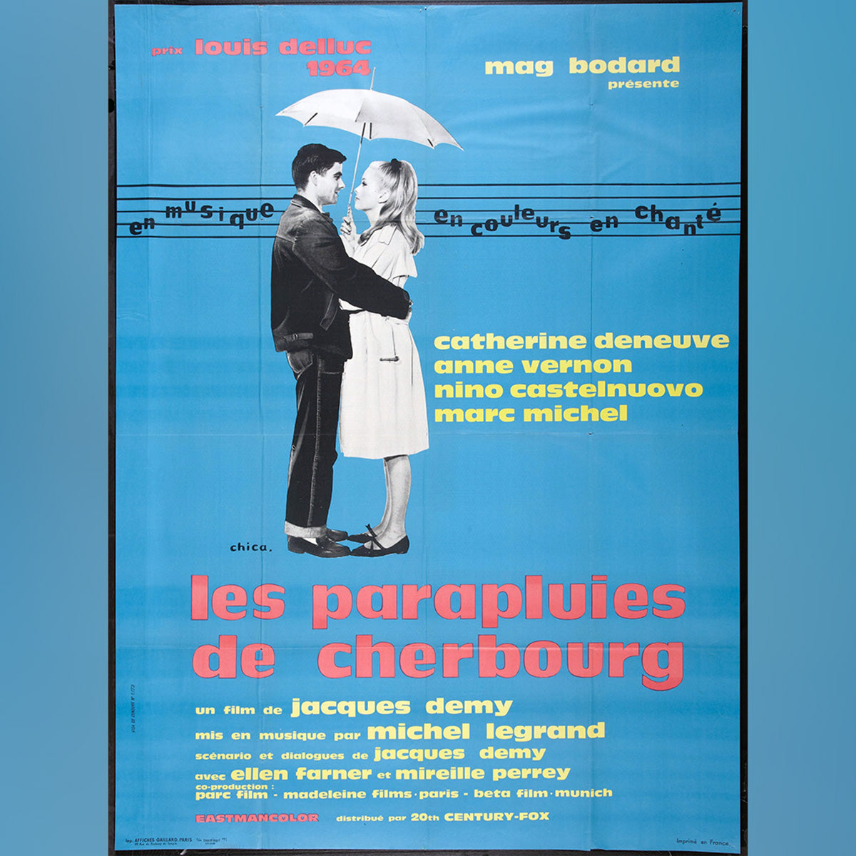 Original Movie Poster of Umbrellas Of Cherbourg, The (1964)