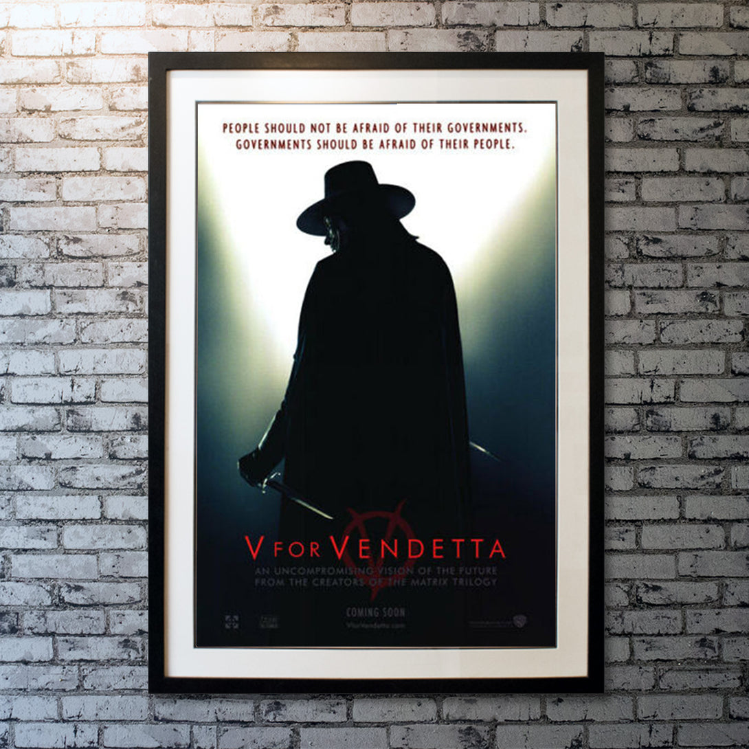 Original Movie Poster of V For Vendetta (2005)