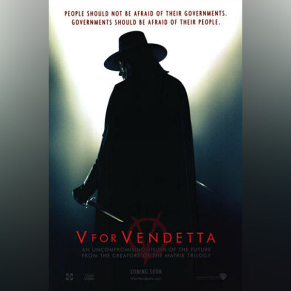 Original Movie Poster of V For Vendetta (2005)