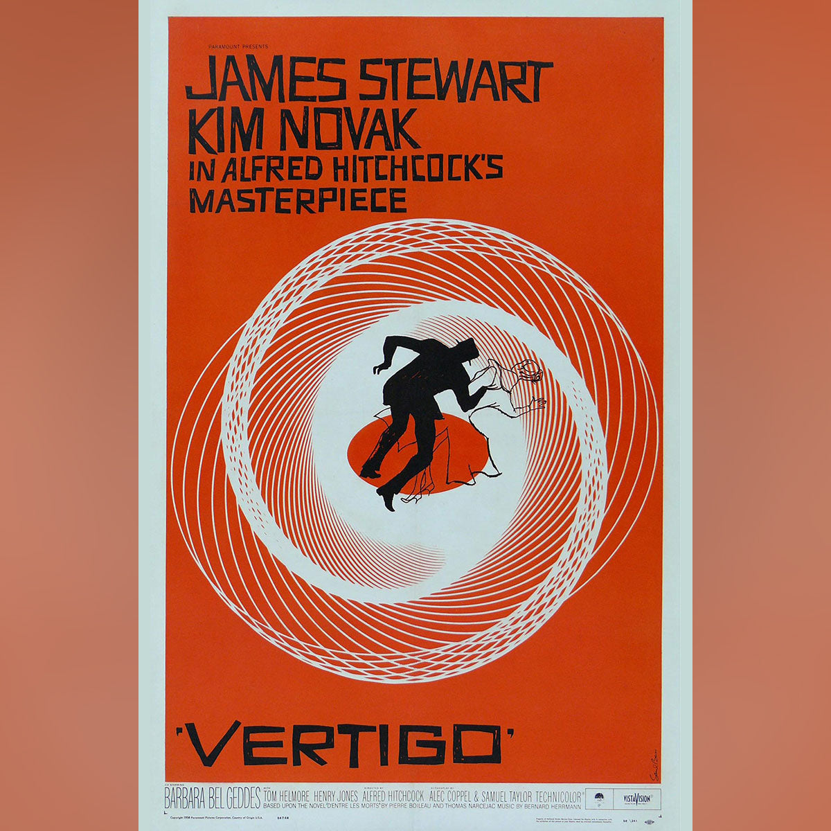 Original Movie Poster of Vertigo (1996R)