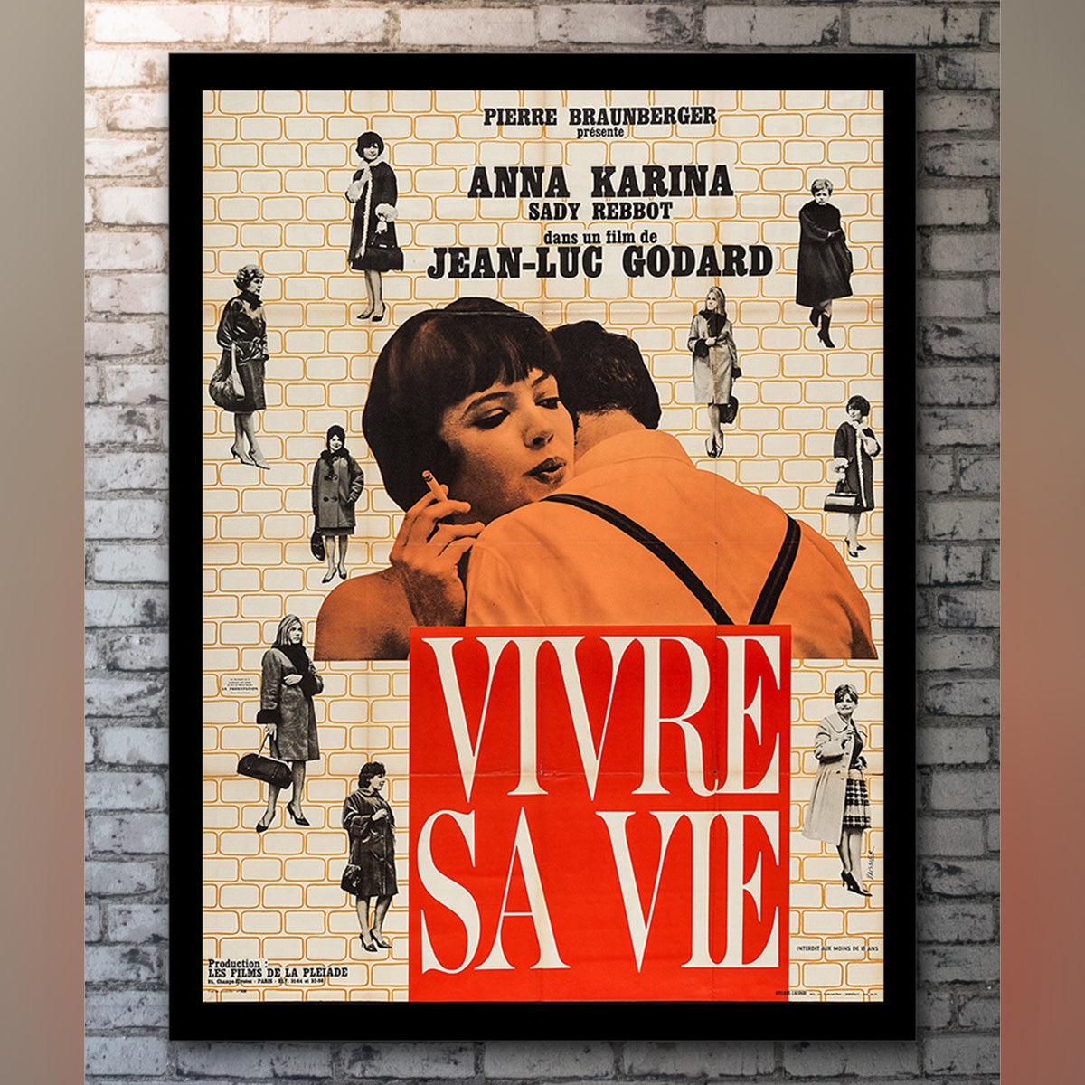 Original Movie Poster of Vivre Sa Vie (1962)