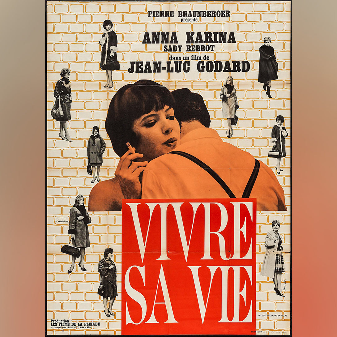 Original Movie Poster of Vivre Sa Vie (1962)