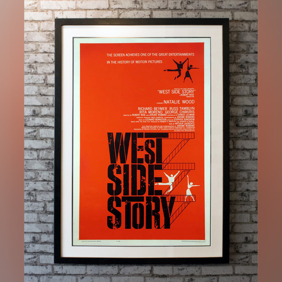 Original Movie Poster of West Side Story (1961)