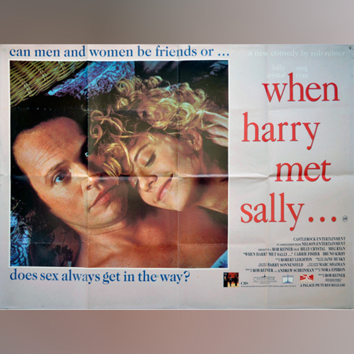 Original Movie Poster of When Harry Met Sally... (1989)