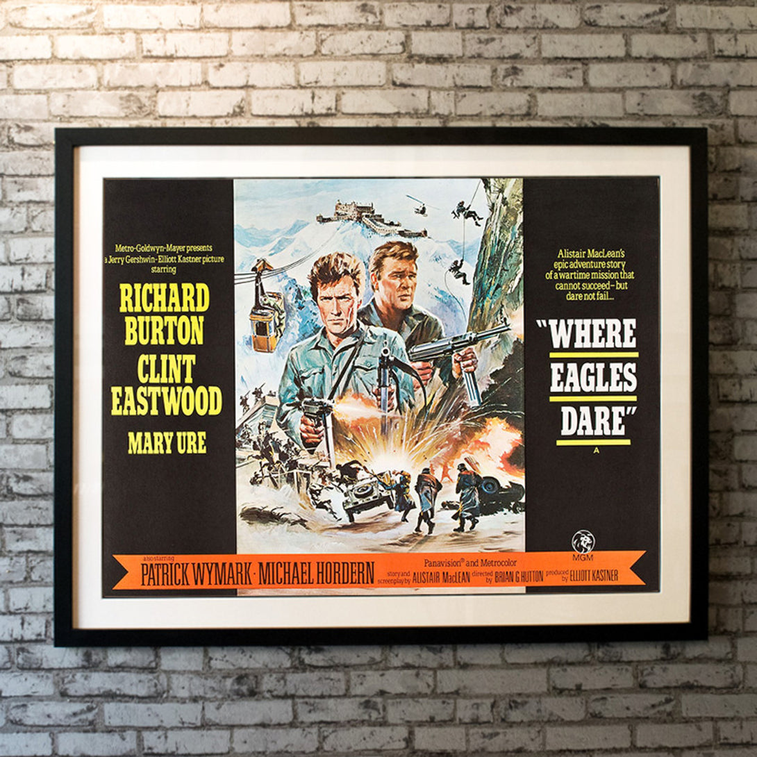 Original Movie Poster of Where Eagles Dare (1968)