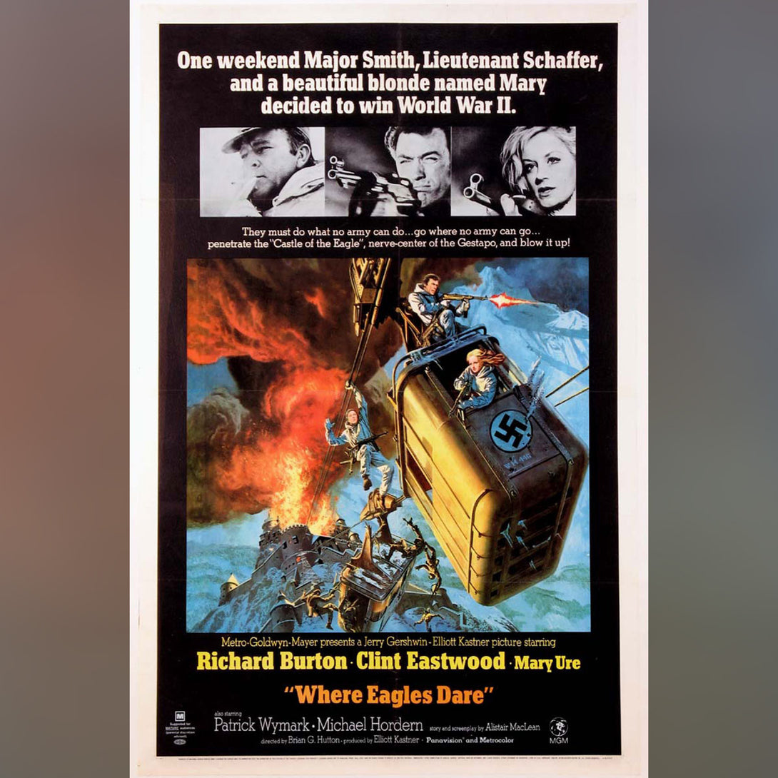 Original Movie Poster of Where Eagles Dare (1968)