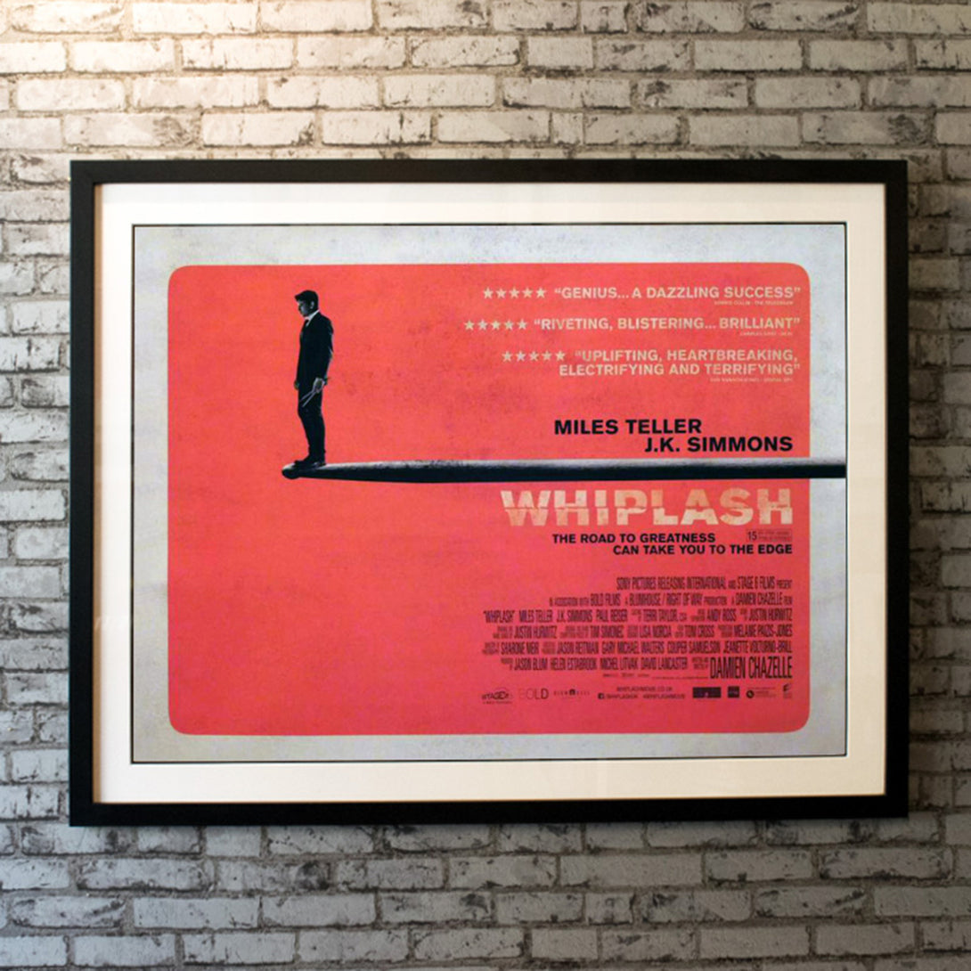 Original Movie Poster of Whiplash (2014)