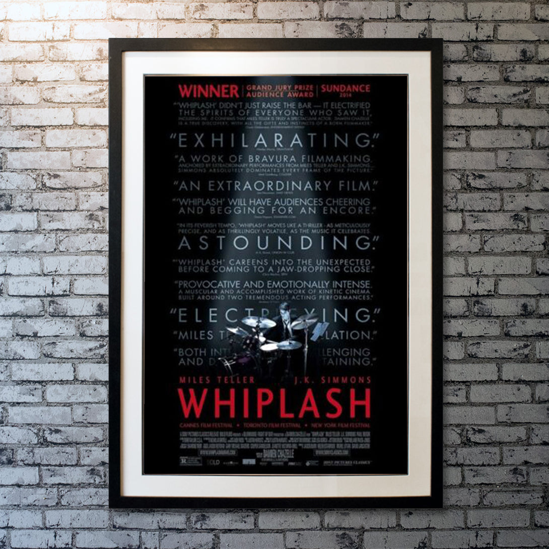 Original Movie Poster of Whiplash (2014)