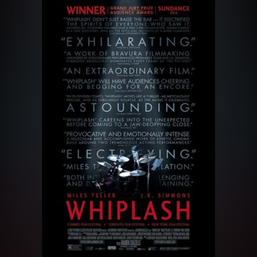 Original Movie Poster of Whiplash (2014)