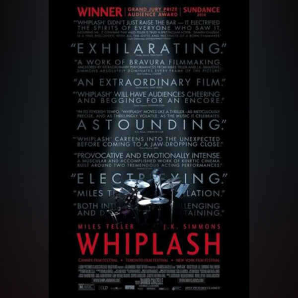 Original Movie Poster of Whiplash (2014)