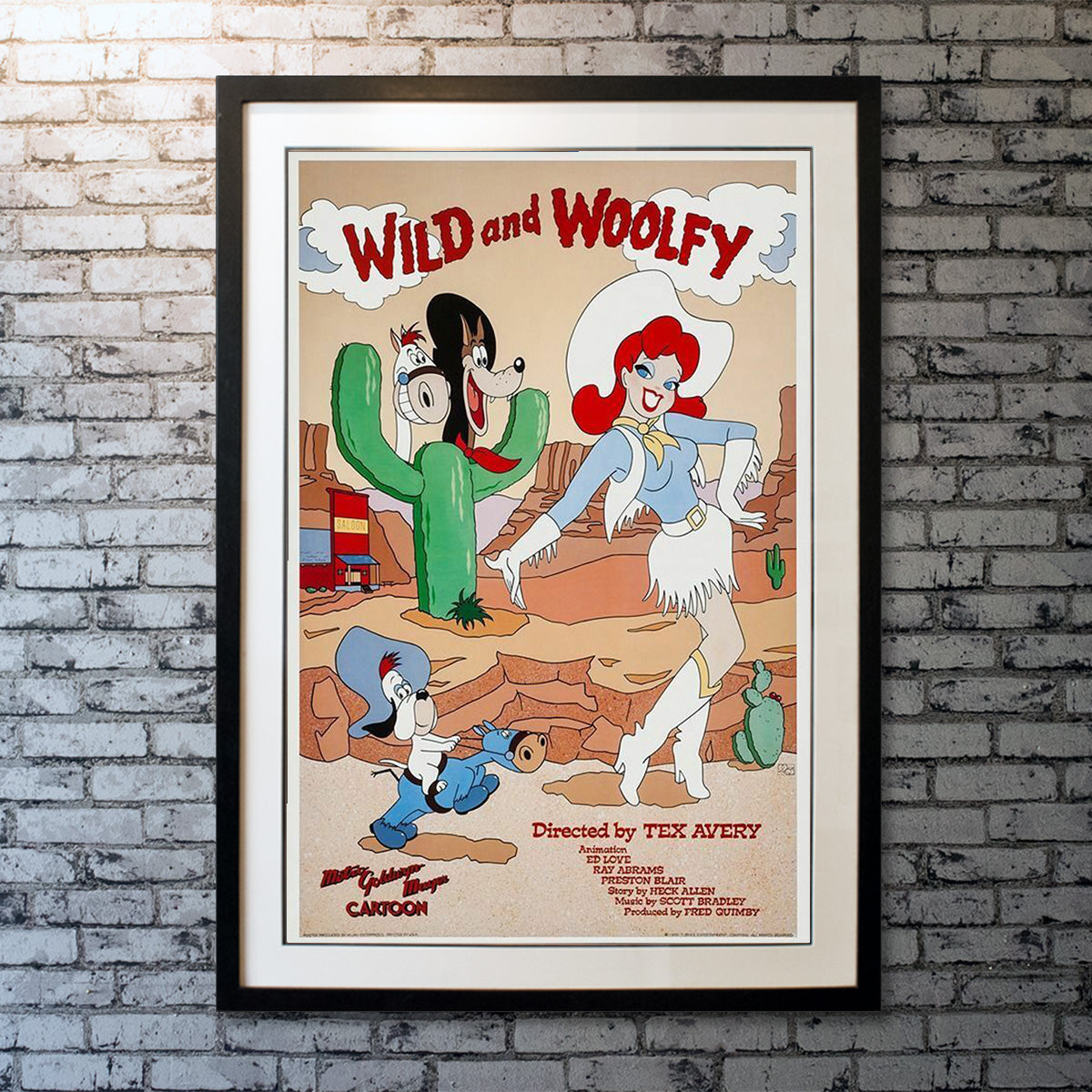 Original Movie Poster of Wild And Woolfy (1990)