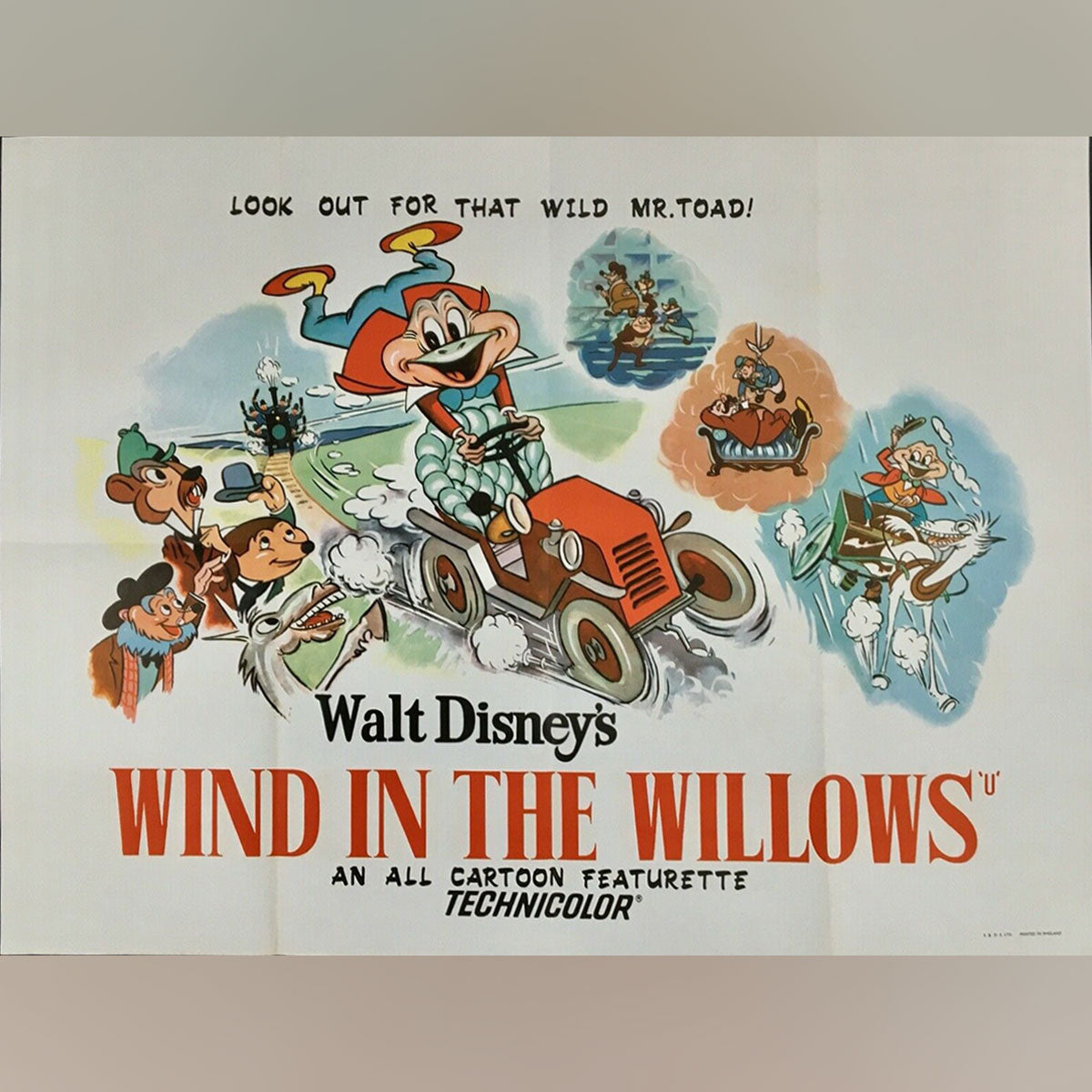 Wind In The Willows (1987R)