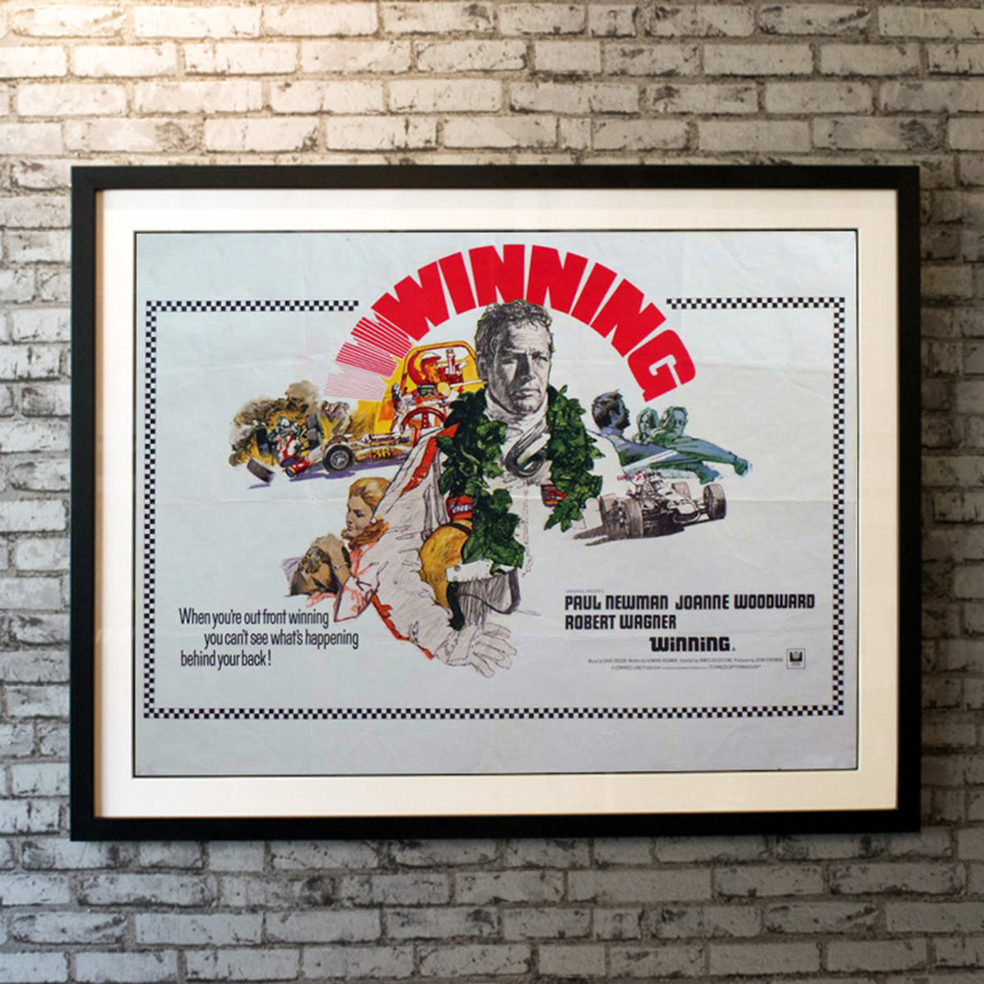 Original Movie Poster of Winning (1969)