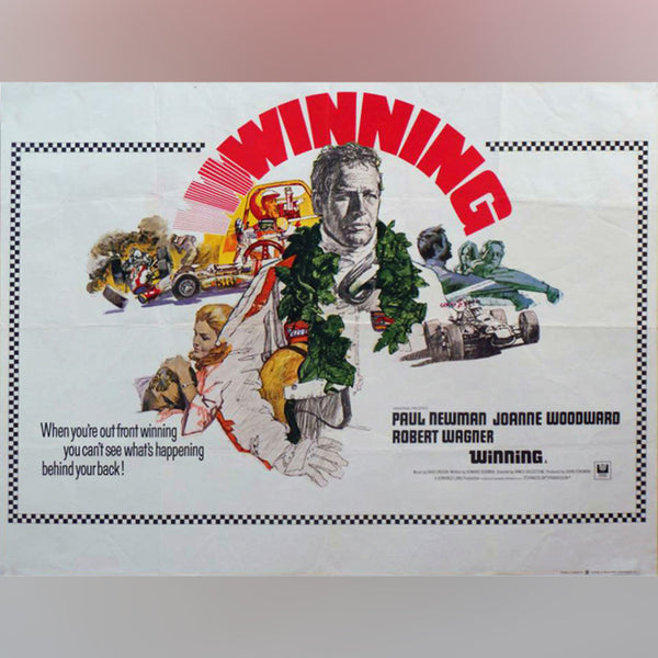 Original Movie Poster of Winning (1969)