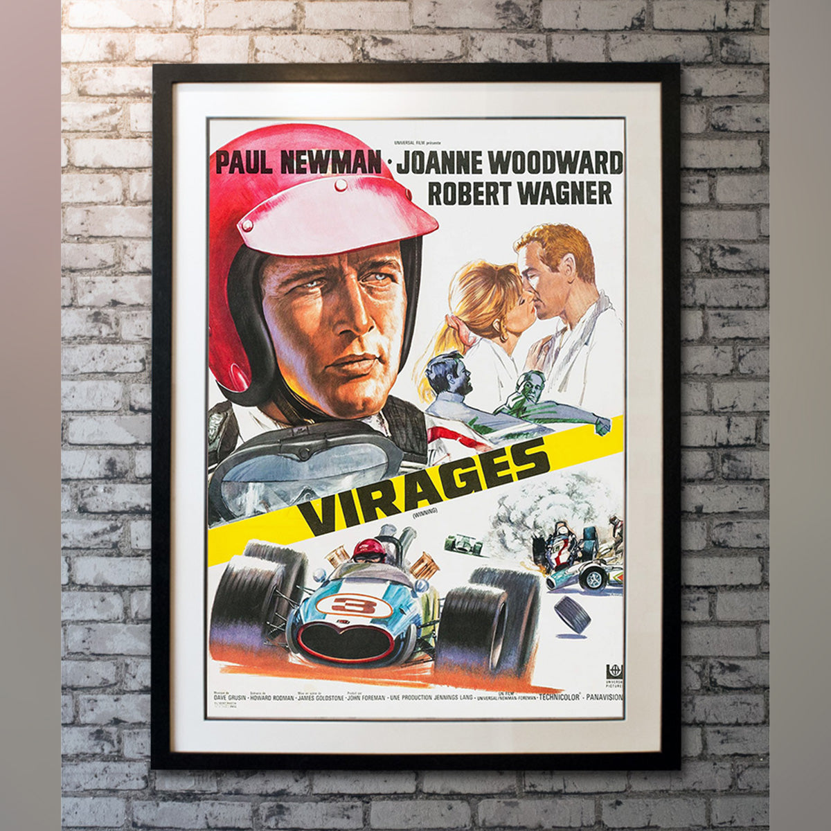 Original Movie Poster of Winning (1969)