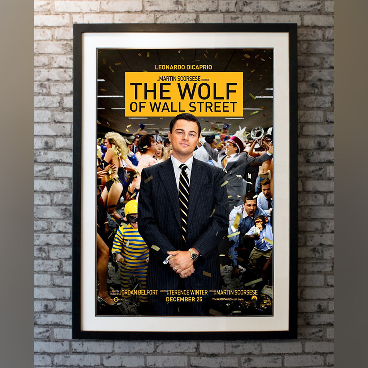 Original Movie Poster of Wolf Of Wall Street, The (2013)