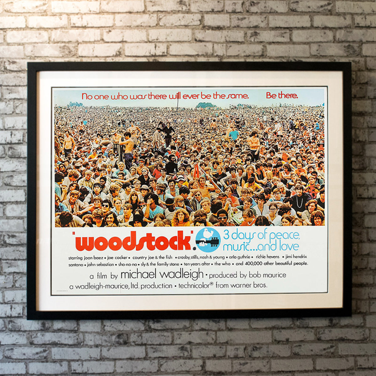 Original Movie Poster of Woodstock (1970)