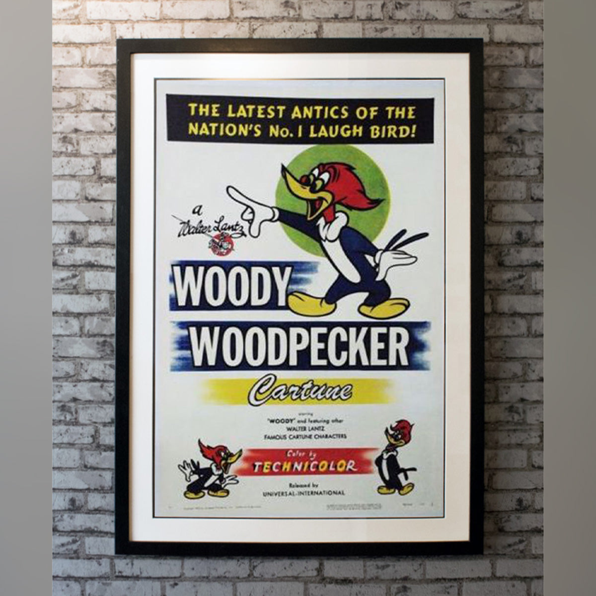 Original Movie Poster of Woody Woodpecker (1950)